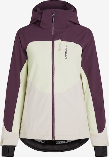 O'NEILL Āra jaka 'Carbonite', krāsa - kaļķa / baklažāna / balts, Preces skats