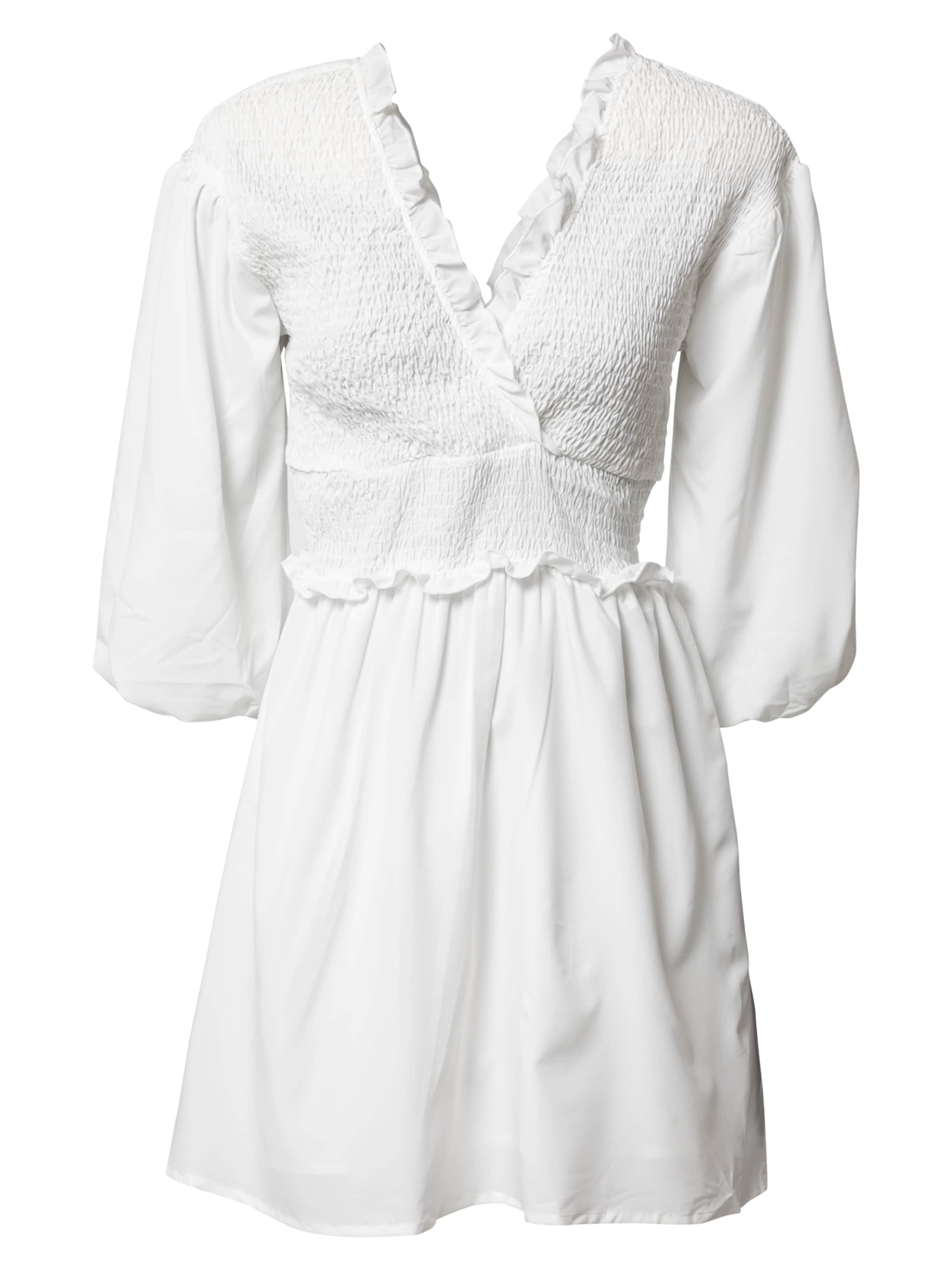 NA-KD Kjole i hvid: forside