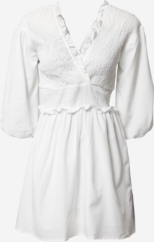 NA-KD Dress in White: front