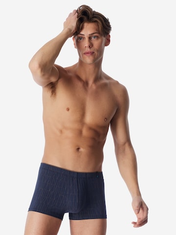 SCHIESSER Boxer shorts ' Long Life Soft ' in Blue