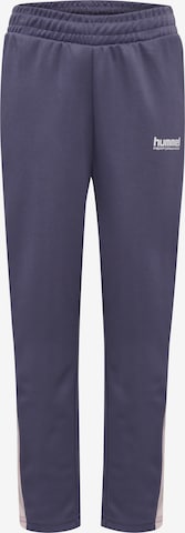 Pantalon de sport Hummel en violet : devant