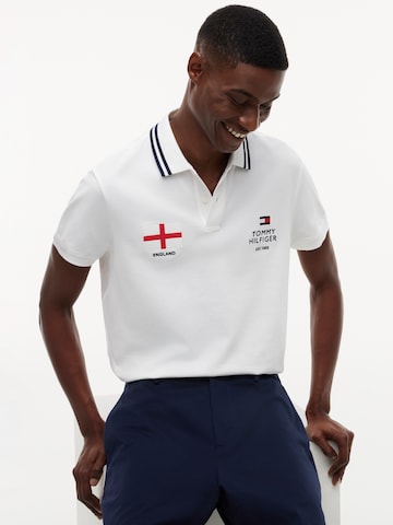 TOMMY HILFIGER Μπλουζάκι 'STANDARD COUNTRY ENG' σε λευκό