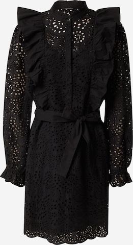 Rochie tip bluză 'Sienna Kandra' de la BRUUNS BAZAAR pe negru: față