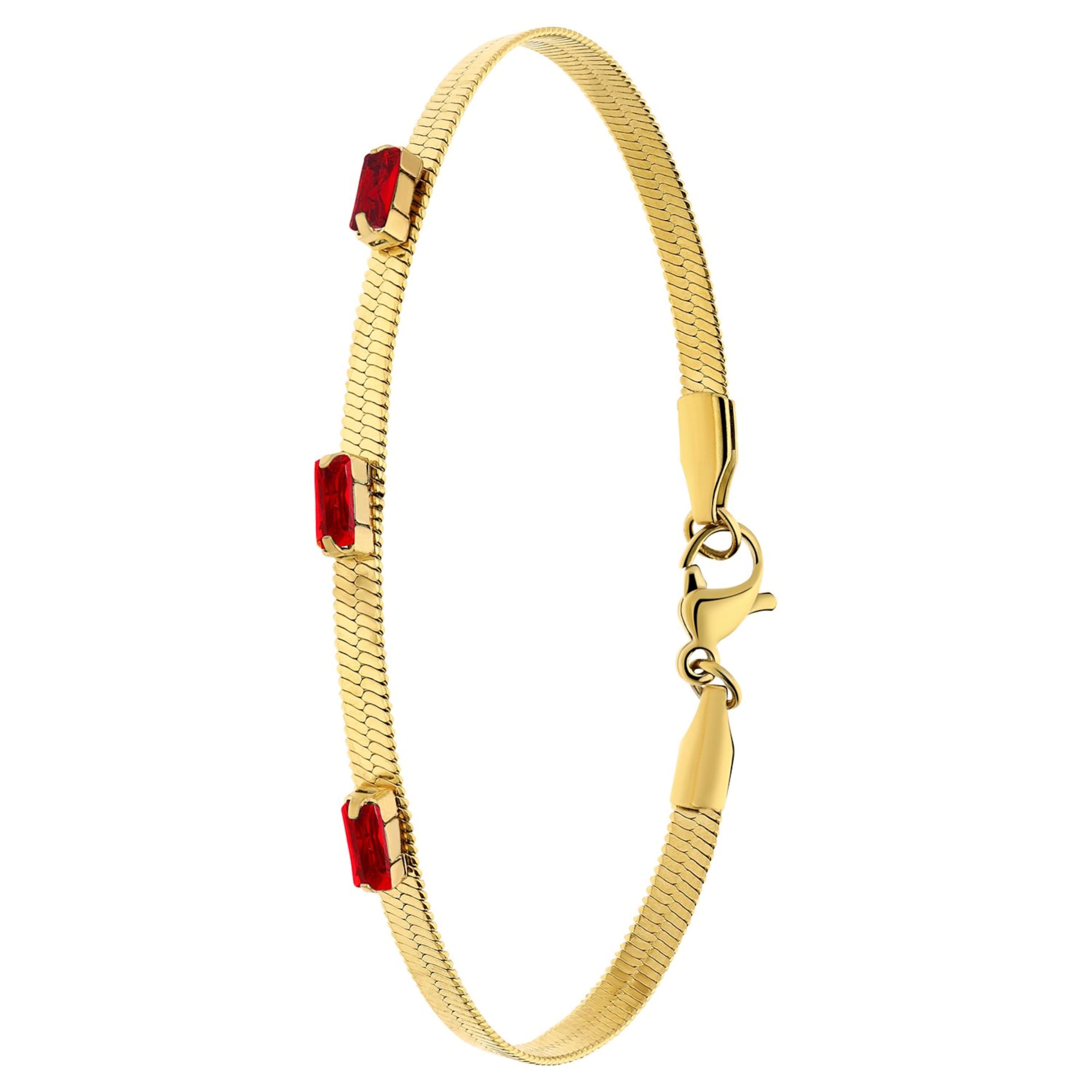 Lucardi Bracelet in Gold: front