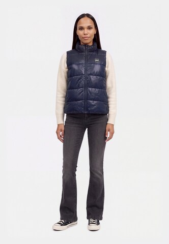 Gap Petite Vest, värv sinine: eest vaates