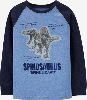 OshKosh Shirt 'Dinosaurier' in Blau: front