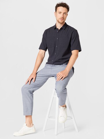 TOM TAILOR DENIM Regular Fit Hemd in Grau