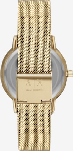 ARMANI EXCHANGE Analog klocka i guld