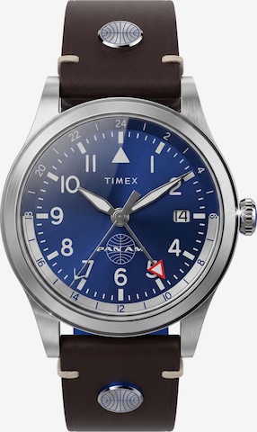 Orologio analogico di TIMEX in marrone: frontale