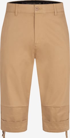 INDICODE JEANS Regular Broek in Beige: voorkant
