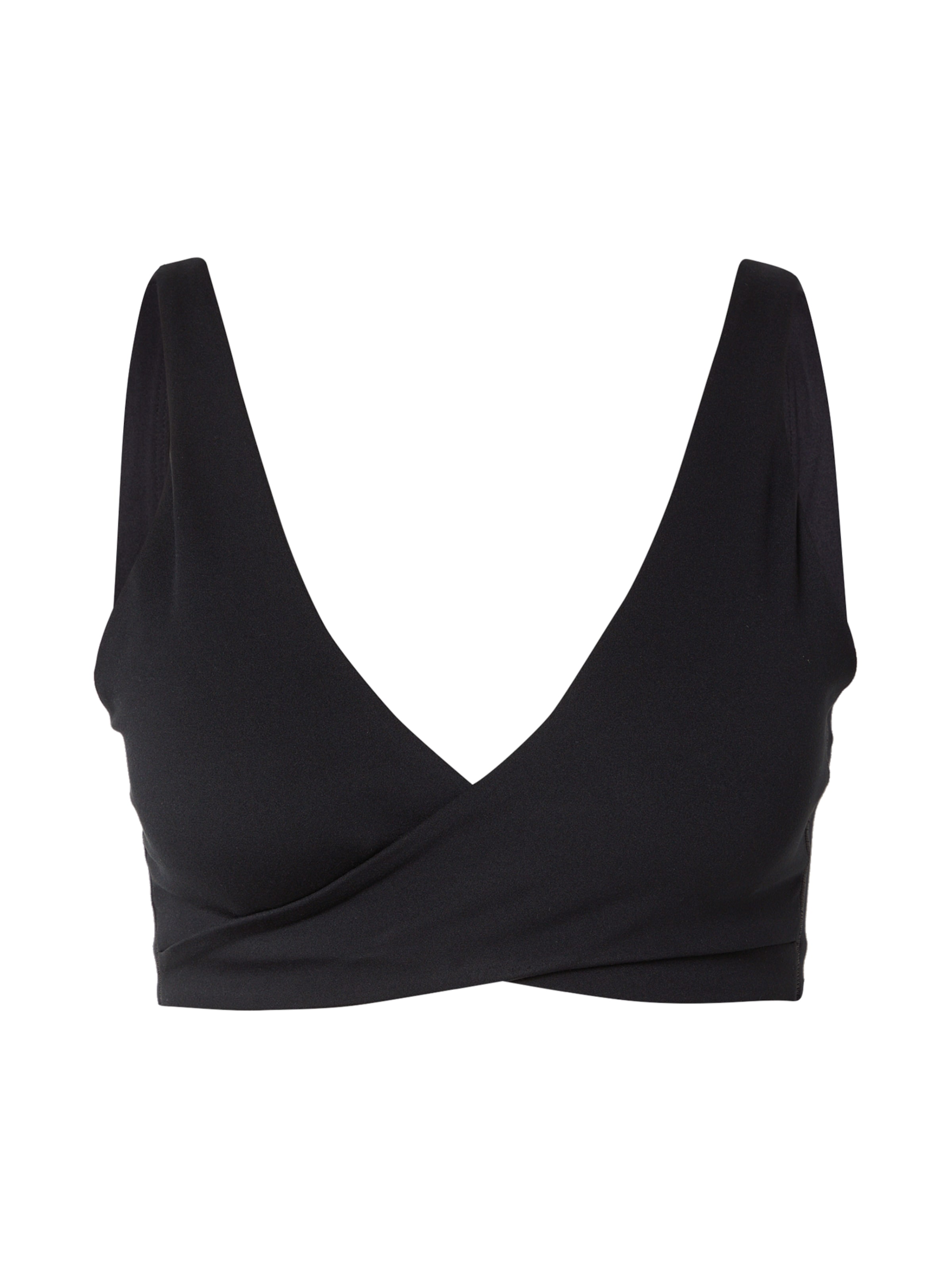 NIKE Sportovní top – černá: přední strana