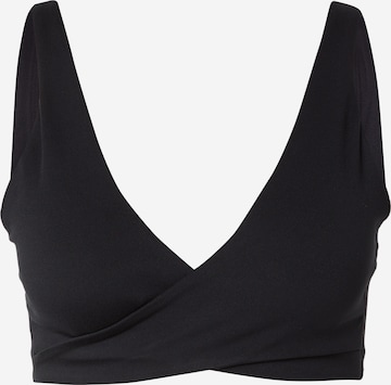 NIKESportski top - crna boja: prednji dio