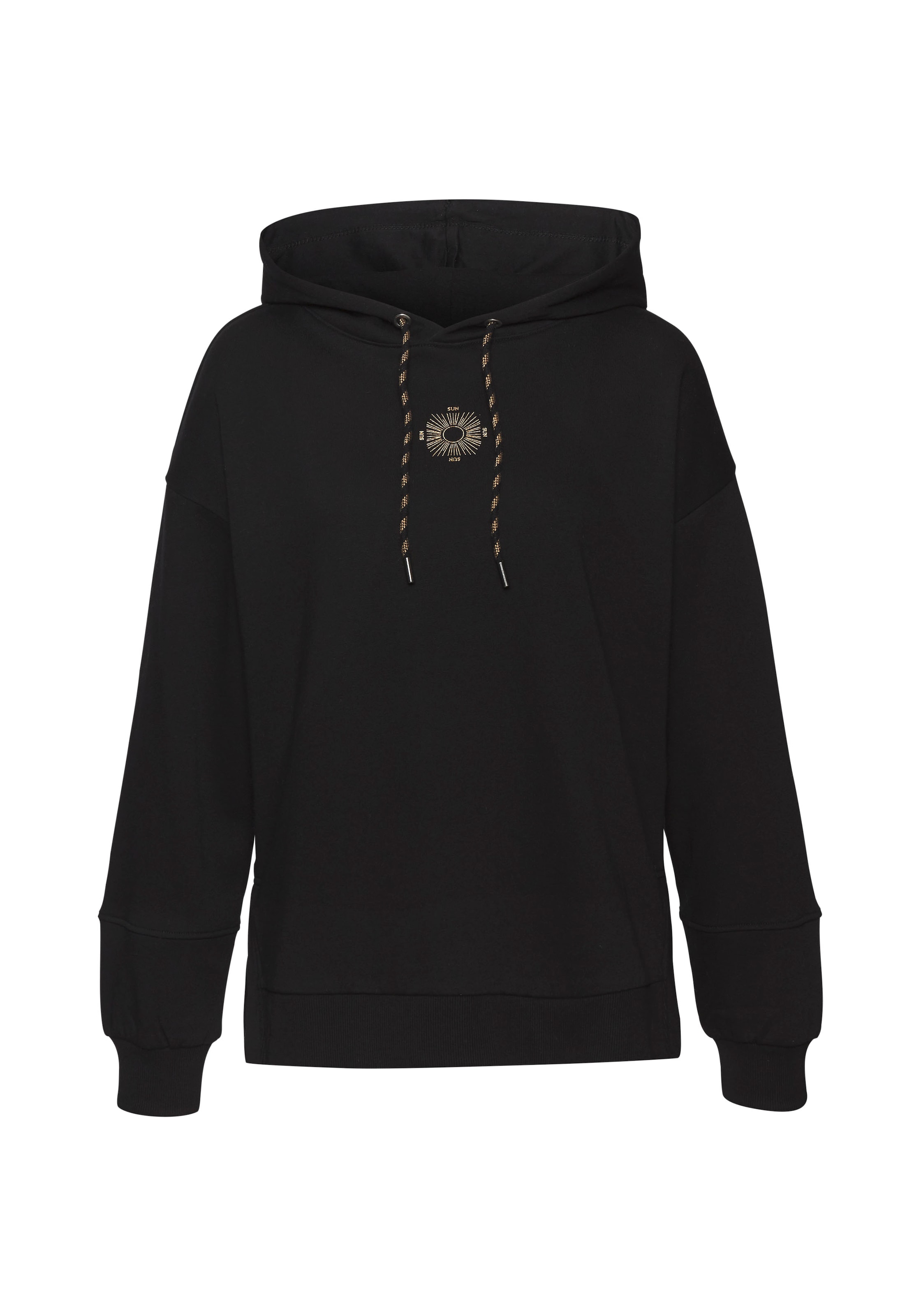 BUFFALO Mikina - Čierna: predná strana