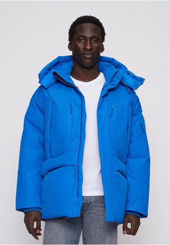 JACK & JONES Winterjas 'Alpine' in Blauw: voorkant