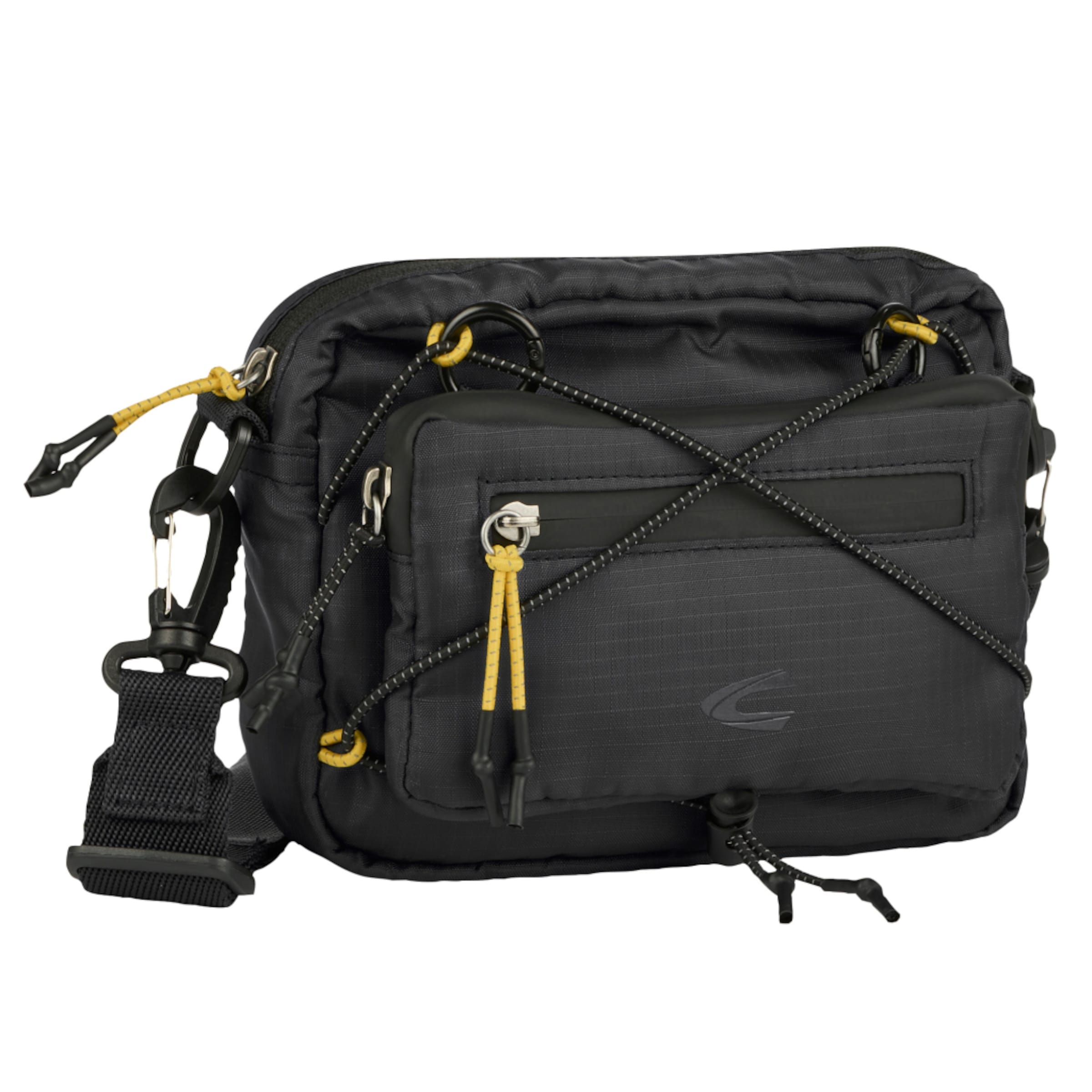 CAMEL ACTIVE Umhängetasche in Schwarz: Vorderseite