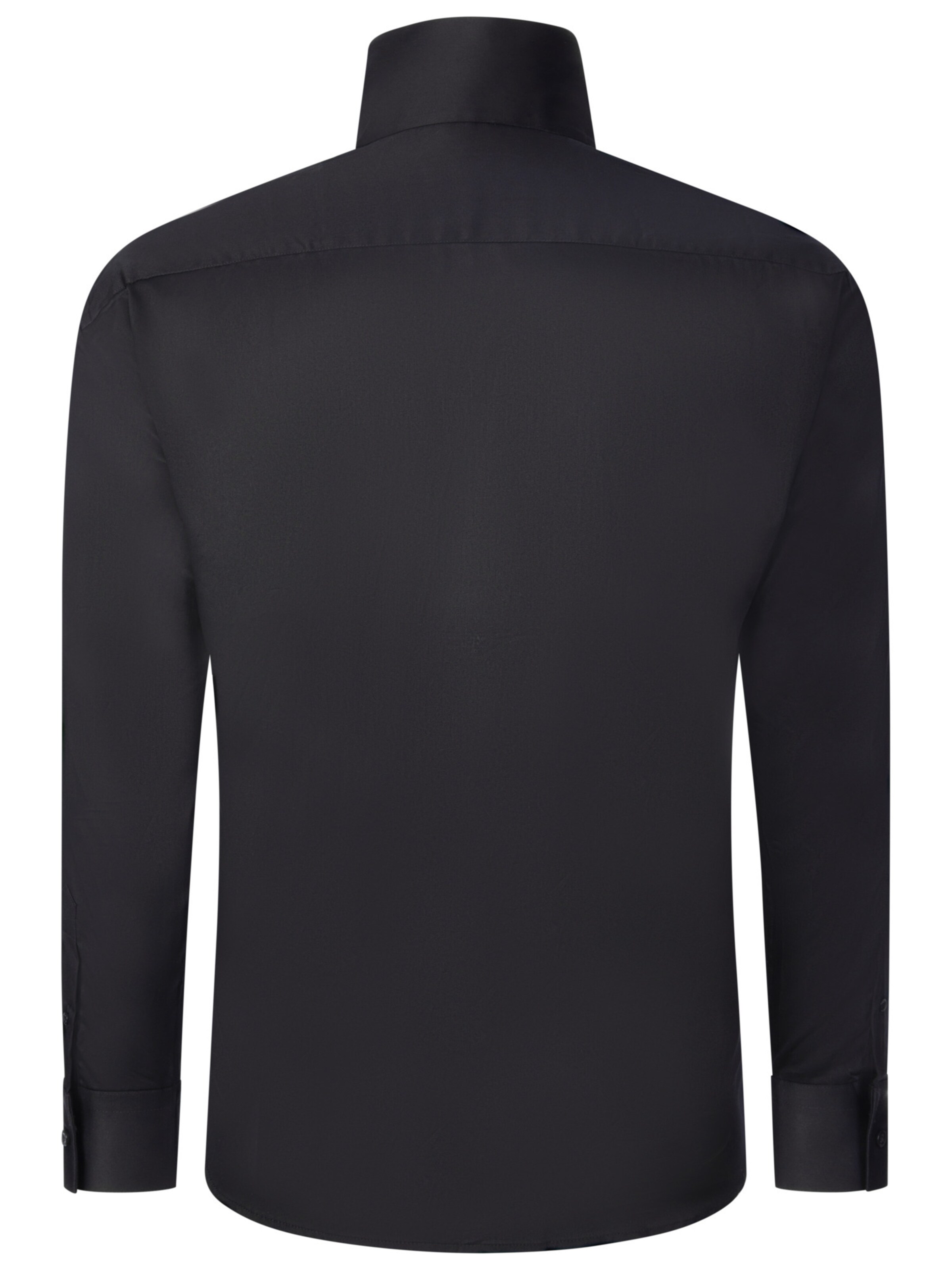 Karl Lagerfeld - Ajuste regular Camisa en negro: atrás