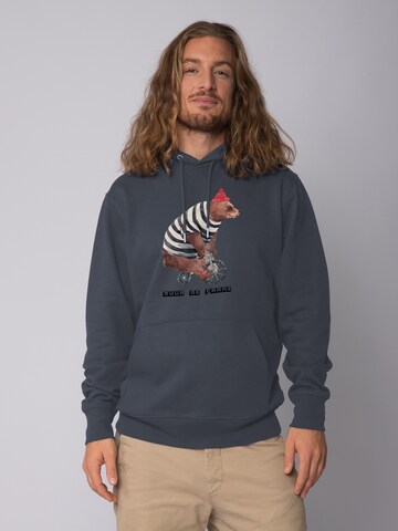Sweat-shirt ' Tour de Franz ' Watapparel en gris : devant