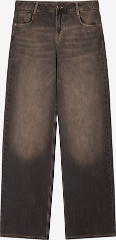 Bershka Farkut värissä harmaa: etupuoli