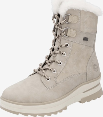 REMONTE Veterlaarsjes in Grijs: voorkant