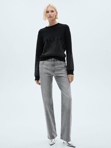 Pulover 'Elegance' de la MANGO pe negru