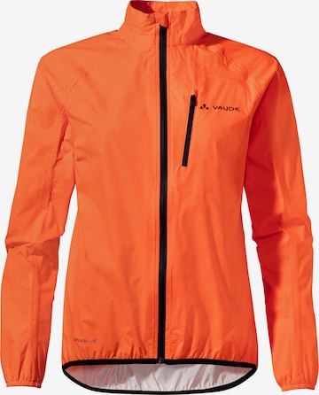 VAUDE Outdoor Jacket 'Drop J' in Orange: front