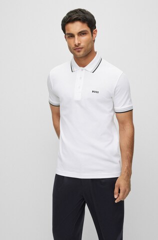 BOSS Poloshirt 'Paddy' in Weiß: predná strana