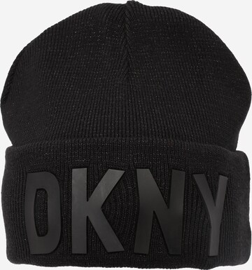 Căciulă 'Muetze' de la DKNY pe negru: față