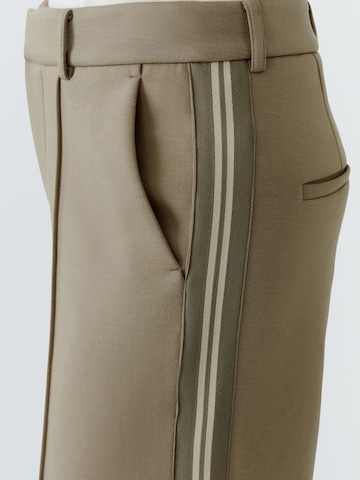 OUI Loose fit Pleat-Front Pants in Green