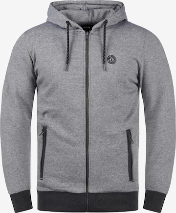 !Solid Kapuzensweatjacke 'Rafko' in Grau: predná strana