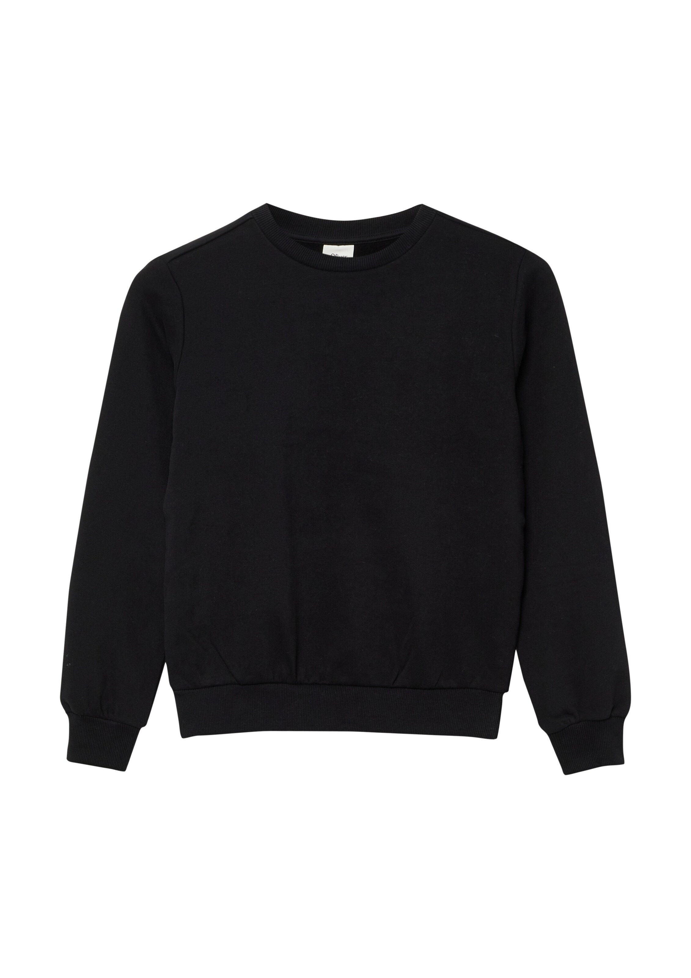 Sweat s.Oliver en noir : devant