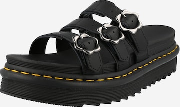 Dr. Martens - Zapatos abiertos 'Blaire' en negro: frente