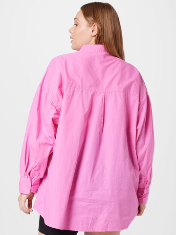 Cotton On Curve Blouse in Pink