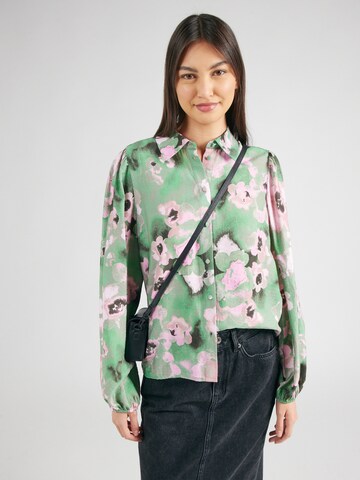 Camicia da donna 'YASWINGY' di YAS in verde: frontale