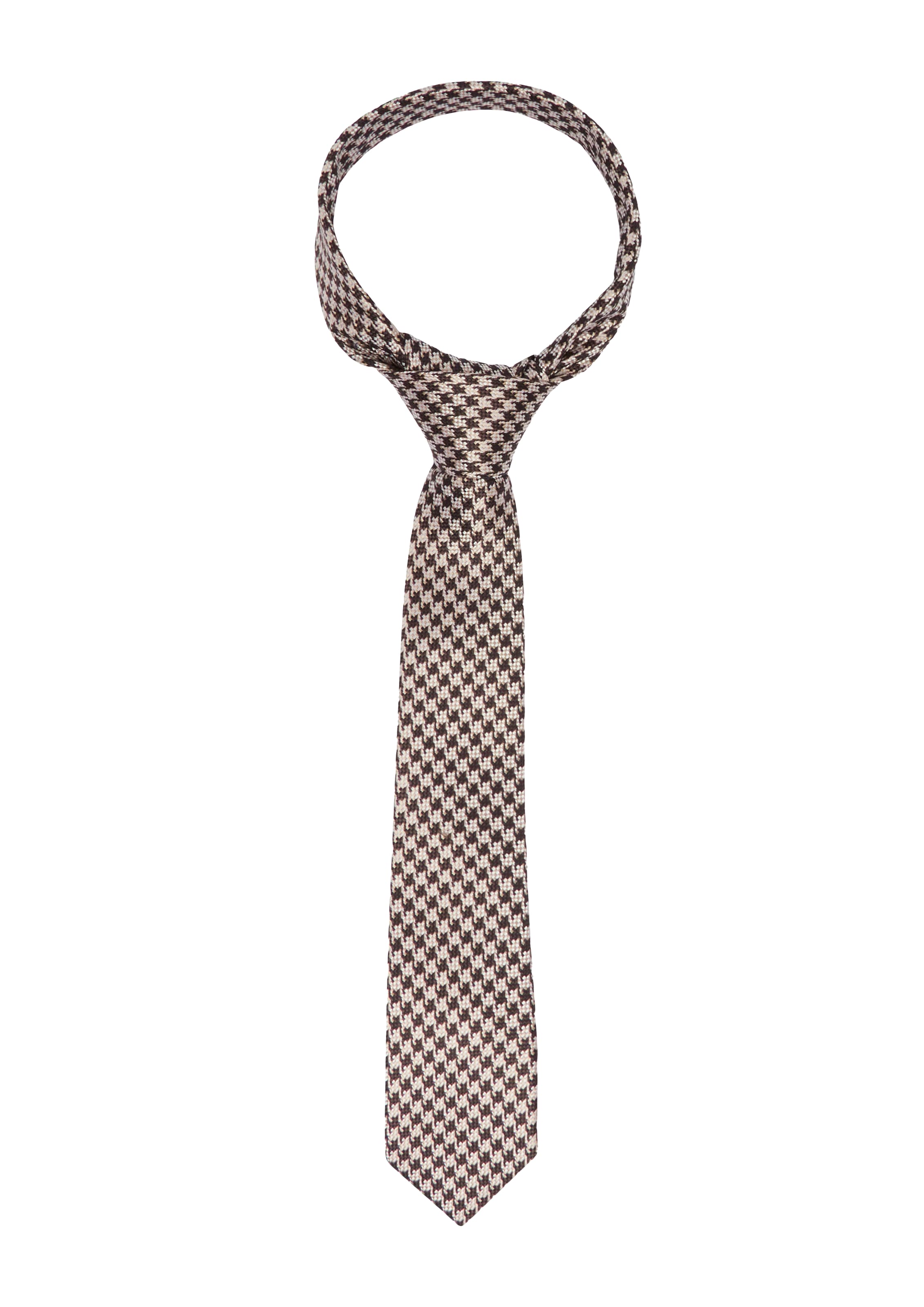 s.Oliver BLACK LABEL Krawatte in Weiß: Vorderseite