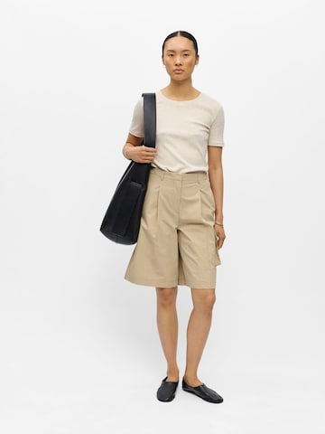 OBJECT Loosefit Bukser 'OBJYaya' i beige