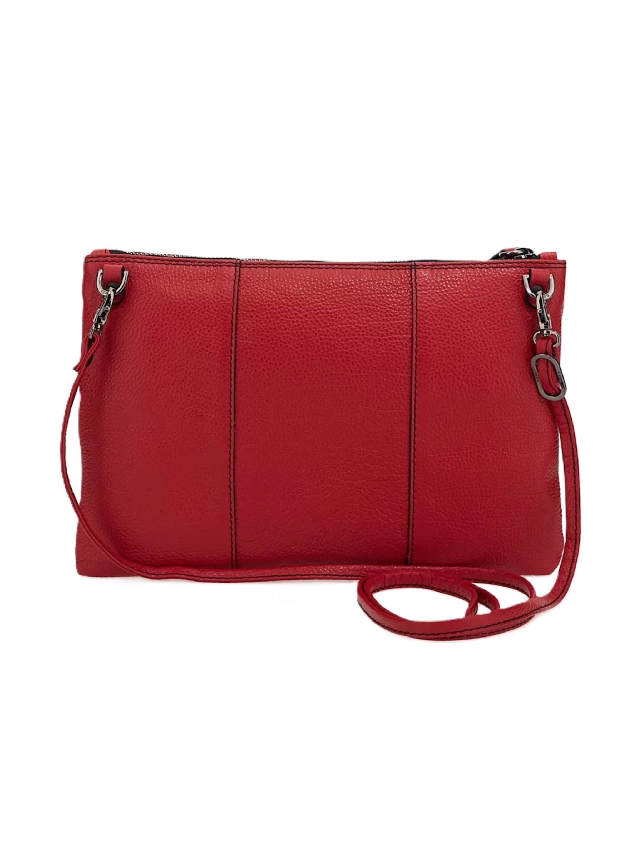 Borsa a tracolla 'beyonce M bull black' di Gabs in rosso