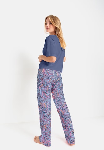 LSCN by LASCANA Pajama in Blue