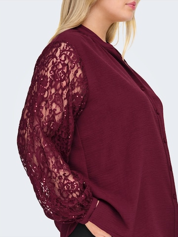 ONLY Carmakoma Blouse 'CARKAMMY' in Red
