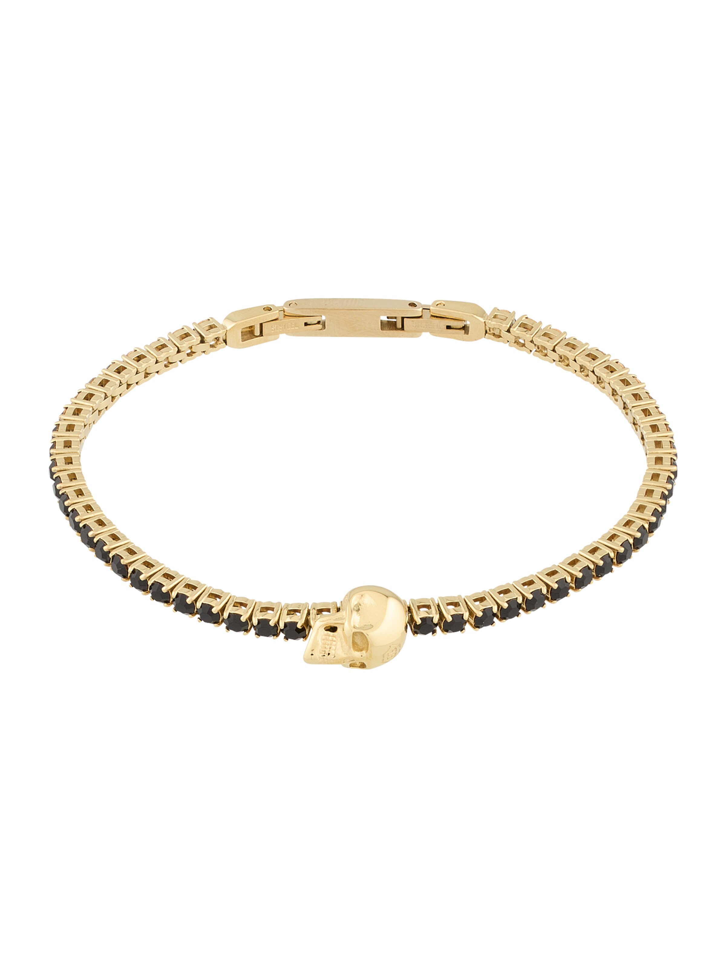 Braccialetto 'Plein Tennis Roya' di Philipp Plein Jewellery in oro: frontale