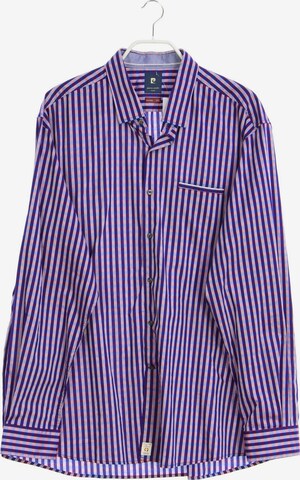 PIERRE CARDIN Button Up Shirt in XXL in Purple: front