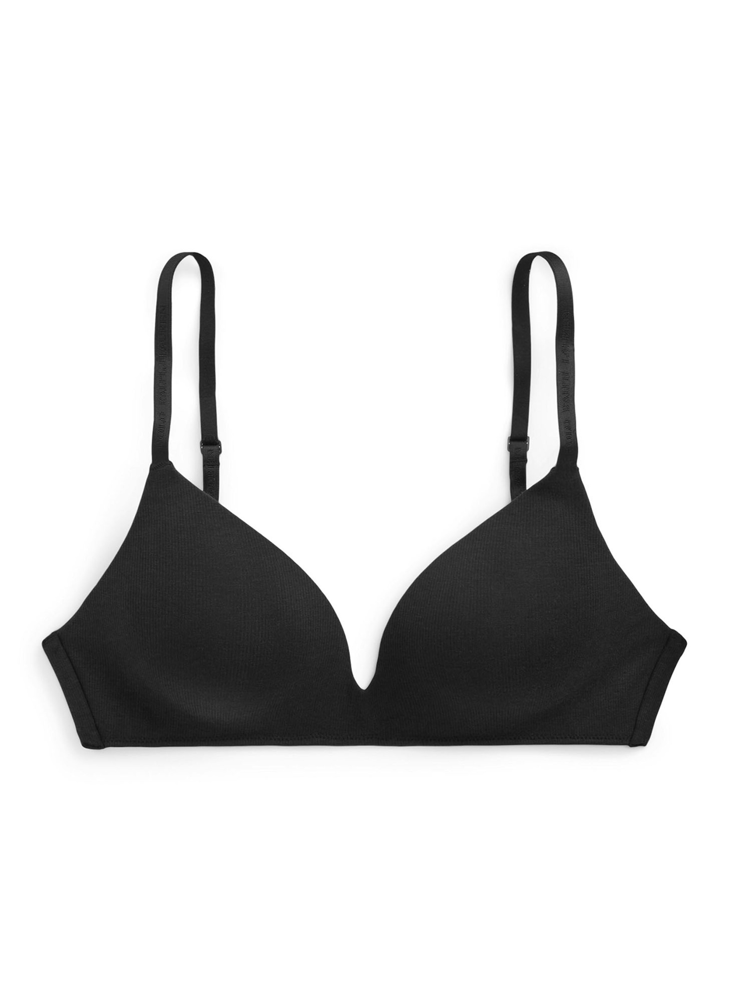 Soutien-gorge ' Polo Essentials ' Polo Ralph Lauren en noir : devant