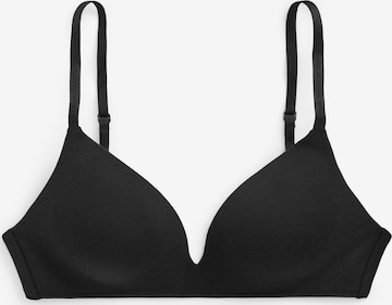 Polo Ralph Lauren T-shirt Bra ' Polo Essentials ' in Black: front