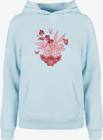 ABSOLUTE CULT Sweatshirt 'Looney Tunes - Bunny' in Blue: front
