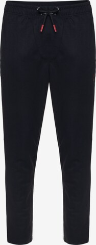 Regular Pantalon de sport Spyder en noir : devant