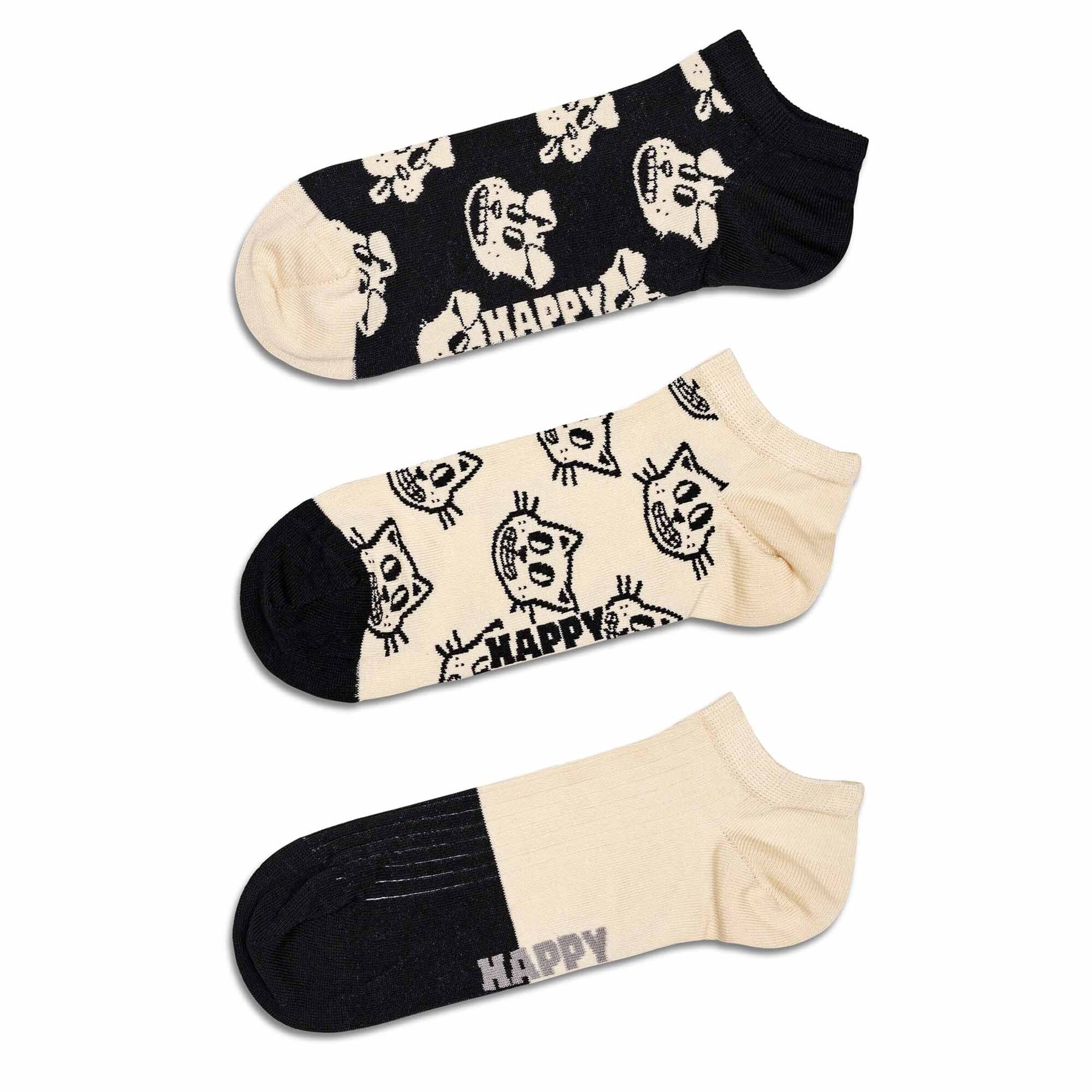 Happy Socks Socken in Beige