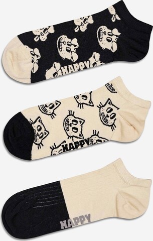 Chaussettes Happy Socks en beige