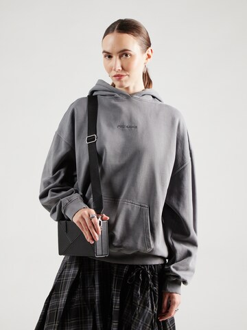 PegadorSweater majica 'CLARITA' - siva boja: prednji dio