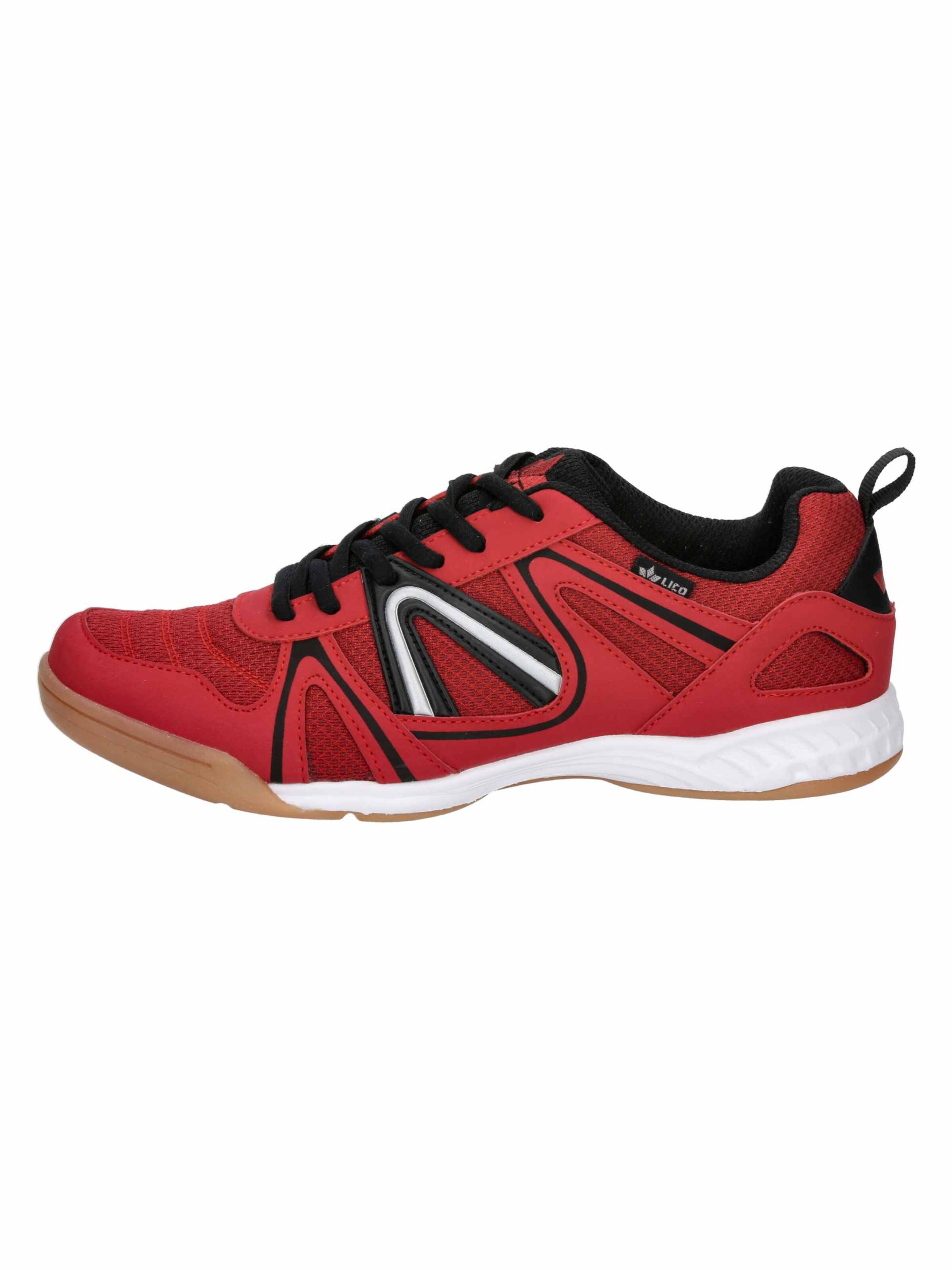 LICO Schnürschuh in Rot