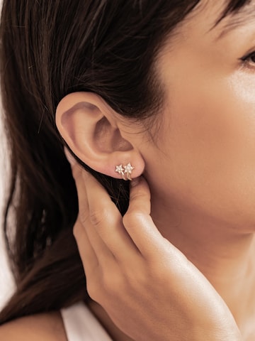 Hey Happiness Ohrringe 'Twin Star' in Gold