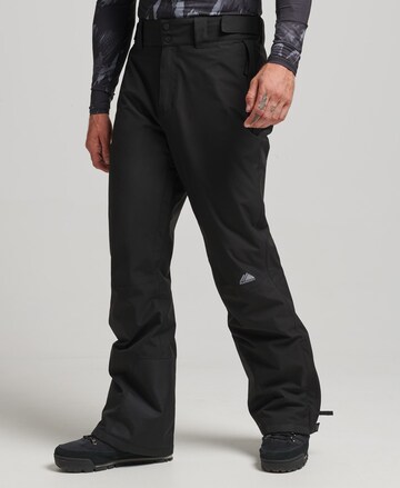 Superdry Snow Regular Workout Pants in Black